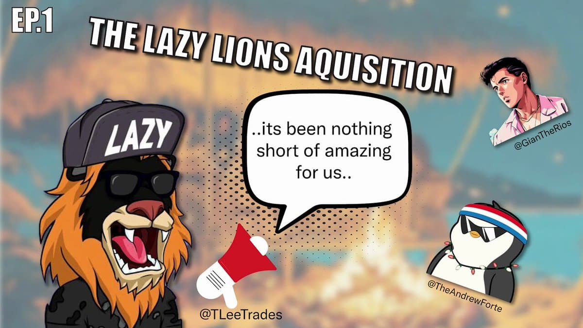 Episode 1: Lazy Lions